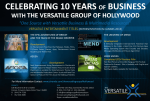 Versatile Entertainment in Cannes